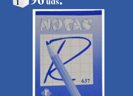 0520637 BLOC NOTAS CUADROS