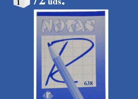 0520638 BLOC NOTAS CUADROS